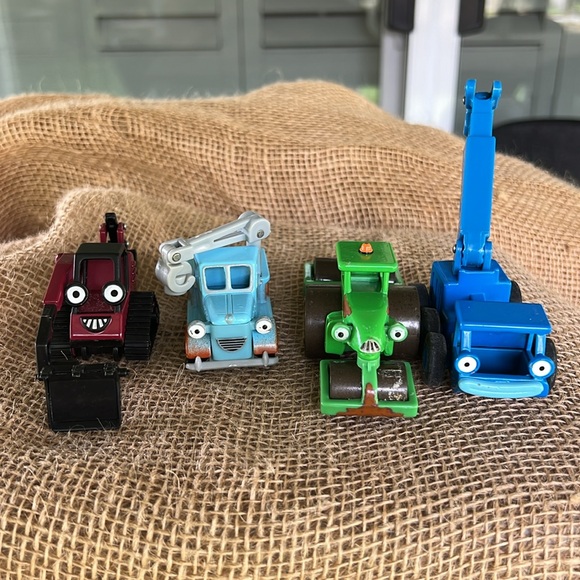 Bob The Builder Scoop Portable Carrying Case Bulldozer Learning Curve - Picture 4 of 14